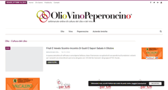 Desktop Screenshot of oliovinopeperoncino.it